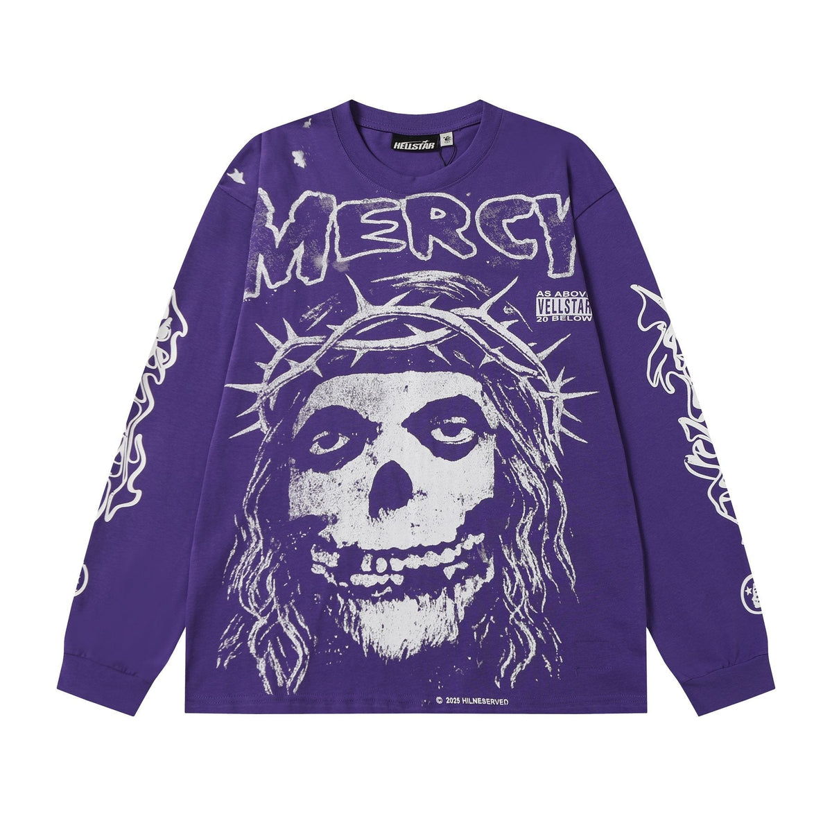 Hellstar Graphic Long-Sleeve T-Shirt — front