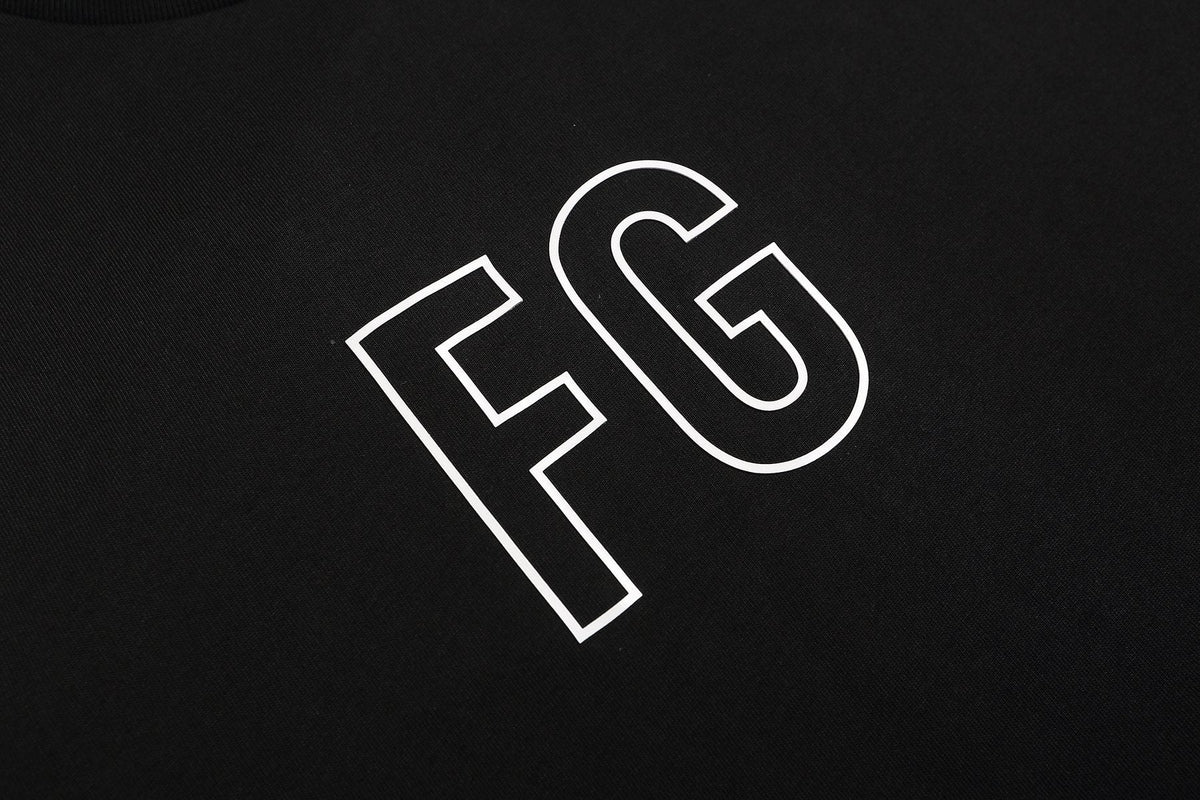 Fear of God Essentials Cutout Front Graphic T-Shirt — detail