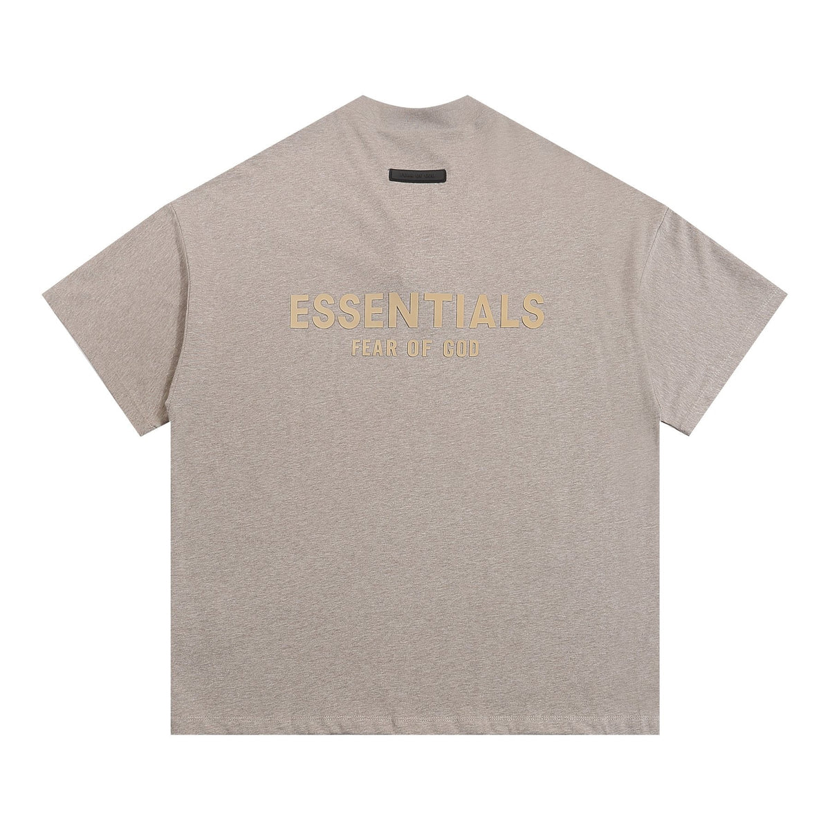 ESSENTIALS V-Notch Back Wordmark T-Shirt — back