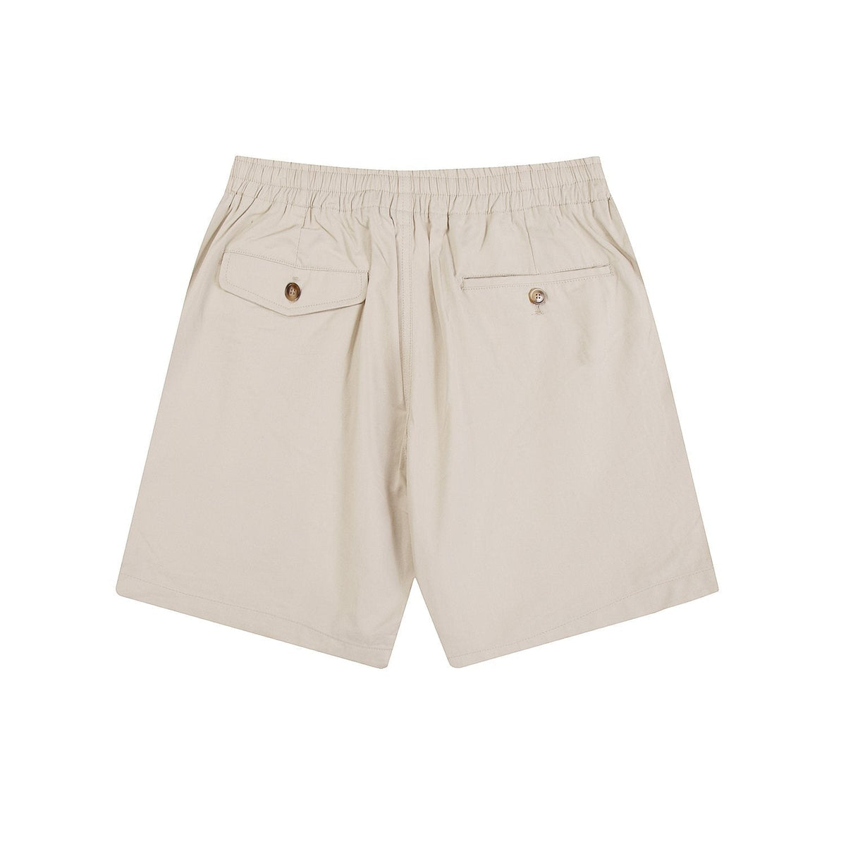 Test2-Ralph Lauren Drawstring Cotton Shorts — back