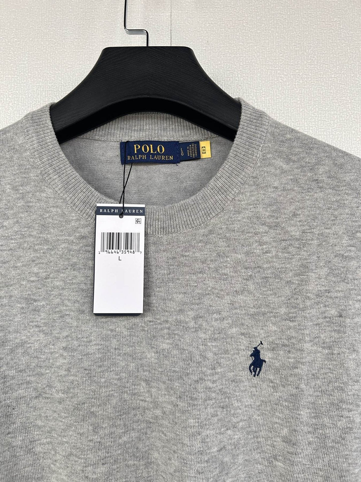 Test2-Ralph Lauren Lightweight Short-Sleeve Knit Top — detail